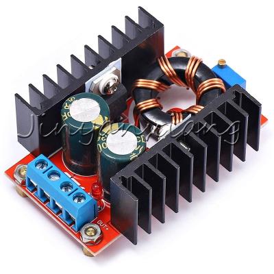 China 150W DC-DC Step Up Converter 12-32V Adjustable To 12-35V 5V 12V To 12V 17V 18V 19V 24v 3A Voltage Boost Module For Car Laptop 65*23*56.5MM for sale