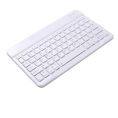 China Anti-ghosting Drop Shipping 7 8 9 10 Inch Colorful Backlit Blue Tooth Keyboard Portable Mini Ultra Thin Wireless Keyboard for sale