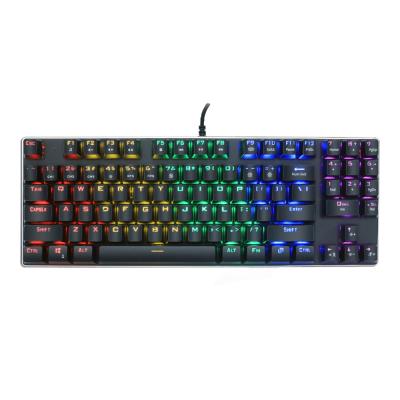 China Z56 Plug and Play Mechanical Keyboard 89 Keys USB Wired Gaming Mechanical Keyboard Gamer Backlit Keyboard for PC Laptop for sale