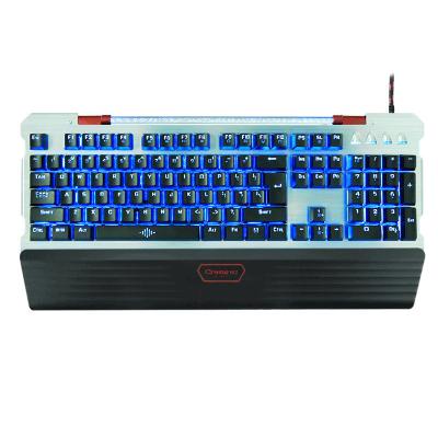 China New Plug and Play K50 Wired Luminous Gaming Keyboard 104 Keys Aluminum Alloy Mechanical Water-cooled Keyboard for sale