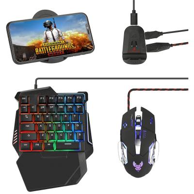 China G508 Anti-Ghosting One Hand Keyboard Mouse Set Game of Throne G508 Set IOS Blue Tablet Android 4.2 Cog Peripheral Mobile Game For PC Gamer for sale