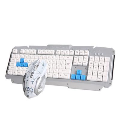 China Factory Wholesale HK6700 Keyboard and Mouse Set Home Office Computer Metal Gaming Keyboard Combos Waterproof Wireless Wireless Mouse for sale