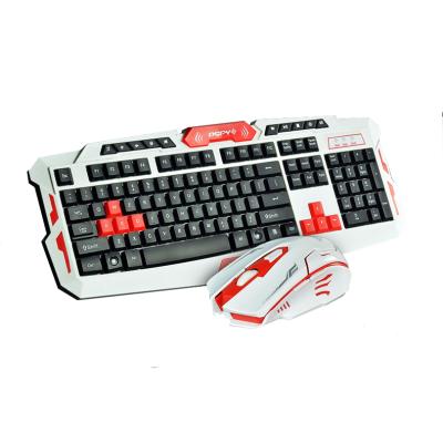 China Wholesale HK8100 Waterproof Smart Power-saving Keyboard and Mouse Combo Gaming Keyboard Wireless Mouse Combos for sale