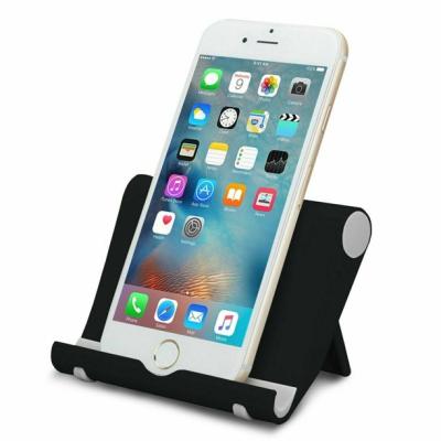 China Plastic Multi-functional Lazy Desktop Mobile Phone Stand Portable Universal Desktop Mobile Phone Holder for sale