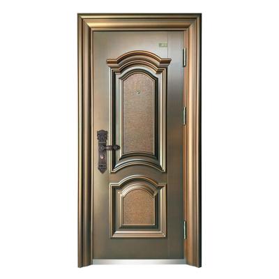 China Anti-theft Factory Price Other Custom Made Front Entry Doors Metal Modern Exterior Security Steel Main Doors for sale