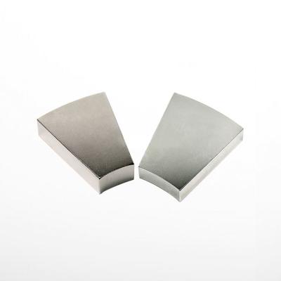 China Industrial Magnet Strong Neodymium Magnet Wedge Trapezoidal Magnet For Wind Power Energy for sale