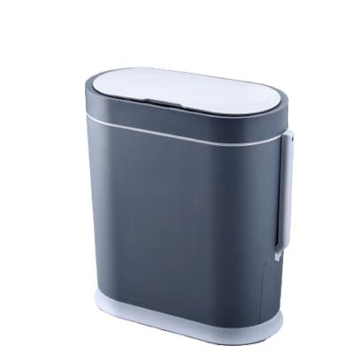 China Sustainable High Quality ABS Mini Trash Can Smart Induction Plastic Trash Can With Factory Price for sale