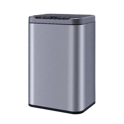 China Sustainable Hi-tech Trash Can Home Use 13L Trash Can Intelligent Smart Trash Can Home Kitchen Waste Bins Smart Garbage Bin for sale