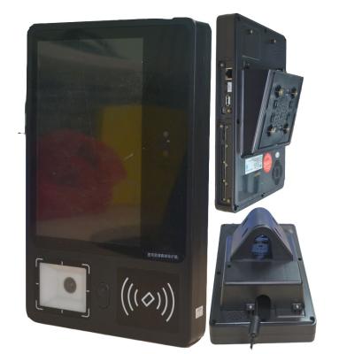 China Hotels/bars/hospital company/bus/supermarket touch screen with QR Code scanner camera support bus payment on public transport, tap and pay system for sale