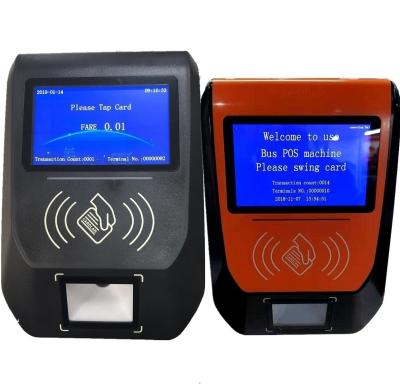 China Hotels/Bars/Hospital/Bus Company/Supermarket Vehicle RFID Reader GPS Tracking System with NFC Reader and QR Code Scanner WIFI 4G Ticket Validation for sale