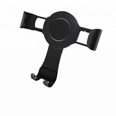 China Universal Adjustable Rock Gravity Phone Holder, Stand Mount Phone Gravity Air Vent Metal Self-Locking/Hanging Anti-Slip Cradle For iPhone for sale