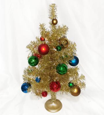 China Beautiful Hot Sale 24 Inch (24 Inch) Decorative Braid Christmas Tree Decorations for sale