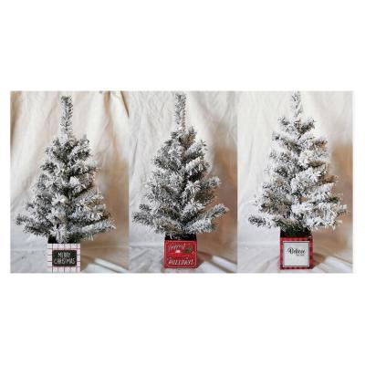 China TABLETOP; Hot Selling Assembled Table Tree 24 Inch (60.9 cm) Christmas Assembled Tree for sale