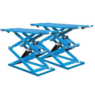 China Customizable 25mm Thickness Steel Hydraulic Over Floor Lift Electric Hoist Scissor Lift Machine For Sale for sale