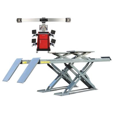 China car ramps scissor lift crane tables and high quality precision 3d car wheel alignment machine for sale 4000KG for sale