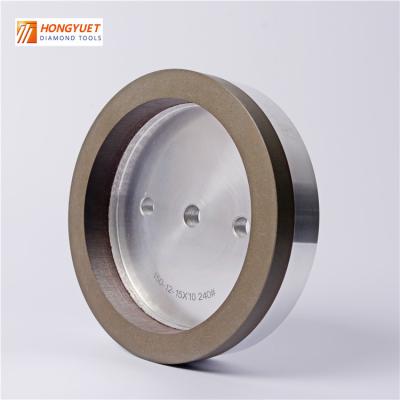 China Resin Bond Diamond Glass Grinding Wheel Machine Reasonable Prices Grinding Wheel For Straight Line Glass Machine for sale