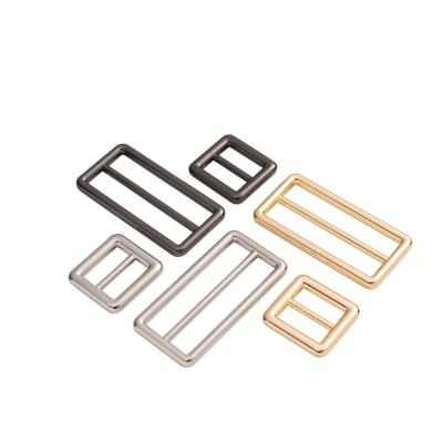 China Rectangular Luggage Buckle Ring Metal Buckle For Backpack Manufacturers Brand Metal Zinc Alloy Buckle For Bag Parts for sale