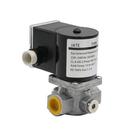 China JATE TYPE-TE4015 Gas Burner Accessories Burner Gas Control Valves Solenoid Control Valves For Gas Burner Safety Valve for sale