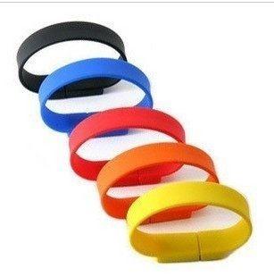 China USB Silicon Wristband / Hi-speed USB2.0 or USB3.0 USB Silicon Wristband for sale