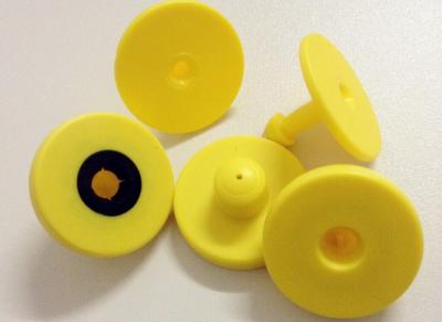 China Anti-off round (pig, cattle, sheep) RFID electronic ear tags en venta