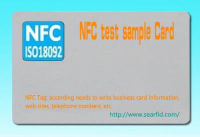 China NFC test sample Card zu verkaufen