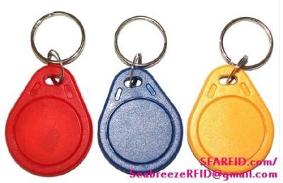 China EM4102 Chip RFID Access Control Keychain, 125KHz Fobs, ID & IC Identification Key ring, RFID Entrance Guard Key chain for sale