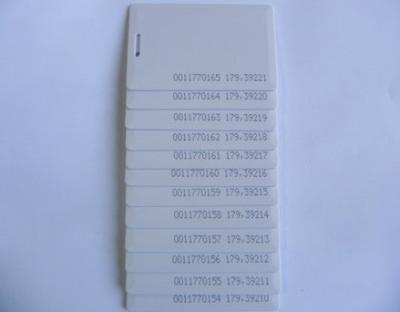 China Completely continuous number ID card, continuous serial number ID card, continuous code ID card, continuous code IC card for sale