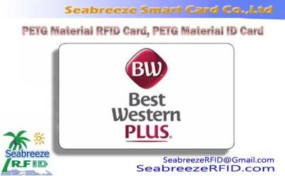 China PETG Material RFID Card, PETG Material ID Card, PETG Material Smart IC Card for sale