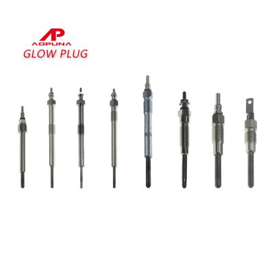 China Hot sale powerstroke diesel engine auto glow plug for Chevrolet GMC Ford TOYOTA NISSAN Mitsubishi cars thread size: M10x1.25 for sale