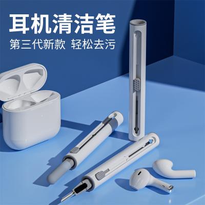 China Stored Wireless Earbuds Charging Box Gap Remover Earbuds Cleaning Pen Clean Brush Portable Cleaning Pen Kit for Airpods for sale