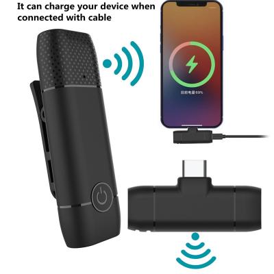 China Mini Collar Clip Mic To USB Microphone Lavalier Wireless Microphone Video Recording Portable Facebook Youtube Live Broadcast Gaming Audio Phone for sale