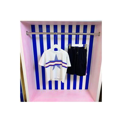 China High fashion casual clothes 2022 spring and summer new boy's sports popular casual short-sleeved suit for sale