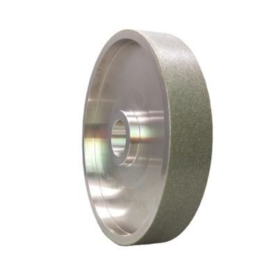 Κίνα Nonferrous Metal Gem Winding Diamond Lapidary 200mm Plated Polishing Grinding Wheel For Bench Grinder Machine προς πώληση