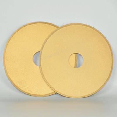 China Nonferrous Metal JR Plated Diamond Super Thin Abrasive Grinding And Cutting Wheels en venta