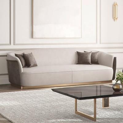 China European Furniture Tufted Sofa Modern Sectional Leather Design Couch Living Room Sofa for sale