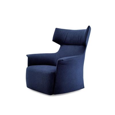 China Style Modern Design Tufted Single Seater Sofa Chair Fabric Simply Armchair for sale