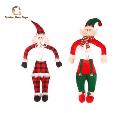 China Hot Selling Cute Elder Christmas Elf Doll Plush Dolls Toys Gifts Christmas Tree Ornaments for sale