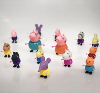 China Children's Toys High Quality Pepa Pig Toy Children's Toy Family Play Little Pig House Set Doll Birthday Gift Kids Play for sale