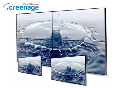 China Indoor Video Wall Monitors TV Panel Digital Signs Rohs 8mm Bezel for sale