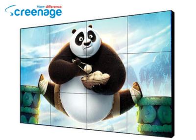 China 46 inch LCD Video Walls 5.7mm screen to screen 1x3 DID HDMI controller Matrix Bracket for sale