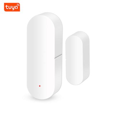 China Tuya Smart Home System Tuya Smart Home System WiFi Door Sensor Door Sensors Door Detectors Safety Alert Security Open Home Alarm for sale