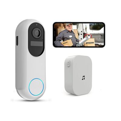 China 2022 Built-in 1080P Wireless Doorbell Camera Kit with Camera Intercom Ring Home Video for Apartment for sale