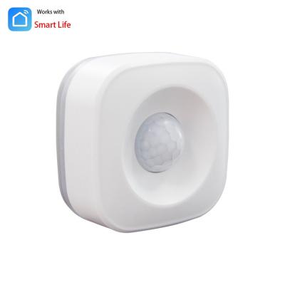 China Wholesale Warning 2.4GHz WiFi PIR Motion Sensor Alarm Detector for Automation Smart Home Security System for sale