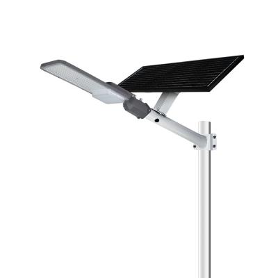 China KCD Led Solar Street Light Complete Set Solar Street Light External LiFePo4 Lithium Battery Under The Solar Panel for sale