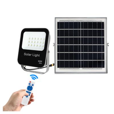 China Waterproof IP65 Classic 60Watt Solar Powered Exterior Flood Lights for sale