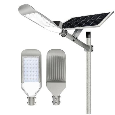 中国 防水Led Solar Street Light 100w 140w Outdoor High Lumen Die Casting Smd Cob Dc 5kg 販売のため