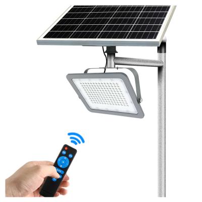 China Die Cast Aluminum Landscape Solar Flood Light 100W High Brightness for sale