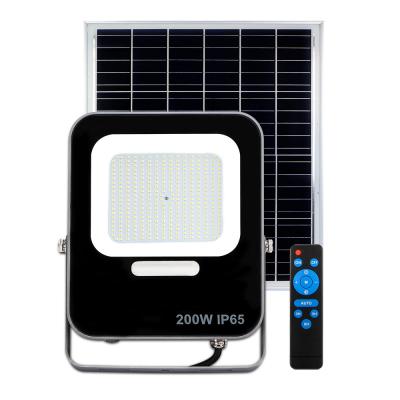 China Eco Friendly Aluminum Outdoor 200W Solar Led Flood Light for sale