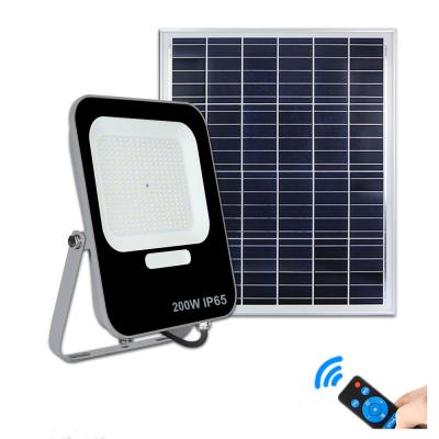 China IP65 luz de inundación del panel solar del alumbrado público 200W 80lm/w en venta