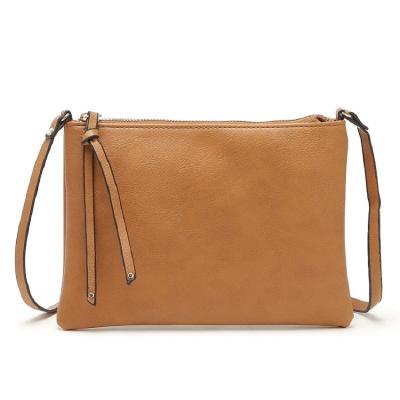 China Fashion Soft Vegan Leather Women Grab Bag Envelope Messenger Bags Crossbody Shoulder Bag for sale